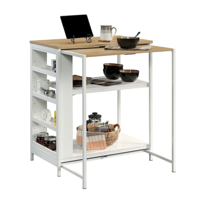 Kitchen Island Baltic Oak/white