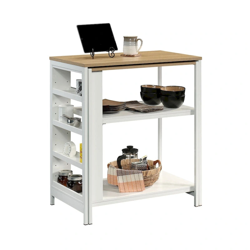 Kitchen Island Baltic Oak/white