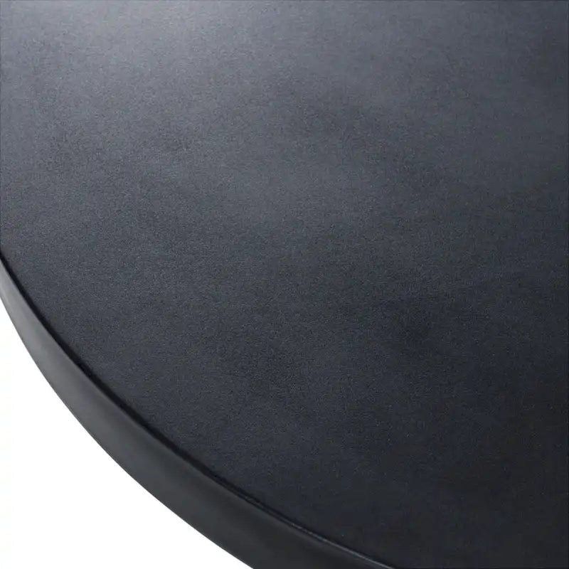 Modrest Bruni Modern Black Concrete Coffee Table