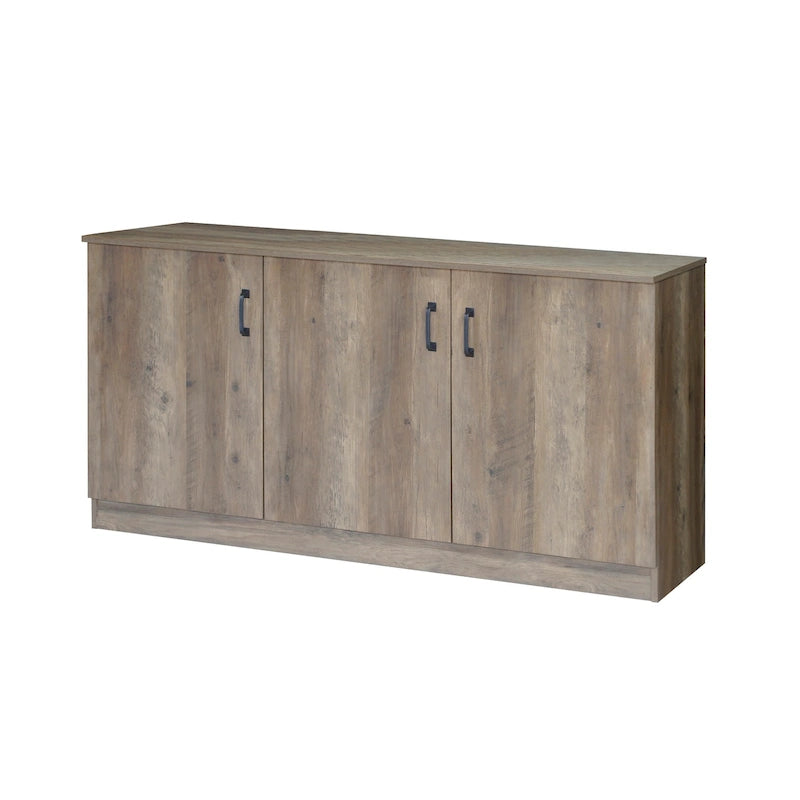 Saint Birch Alaska 3-Door Credenza Storage Cabinet