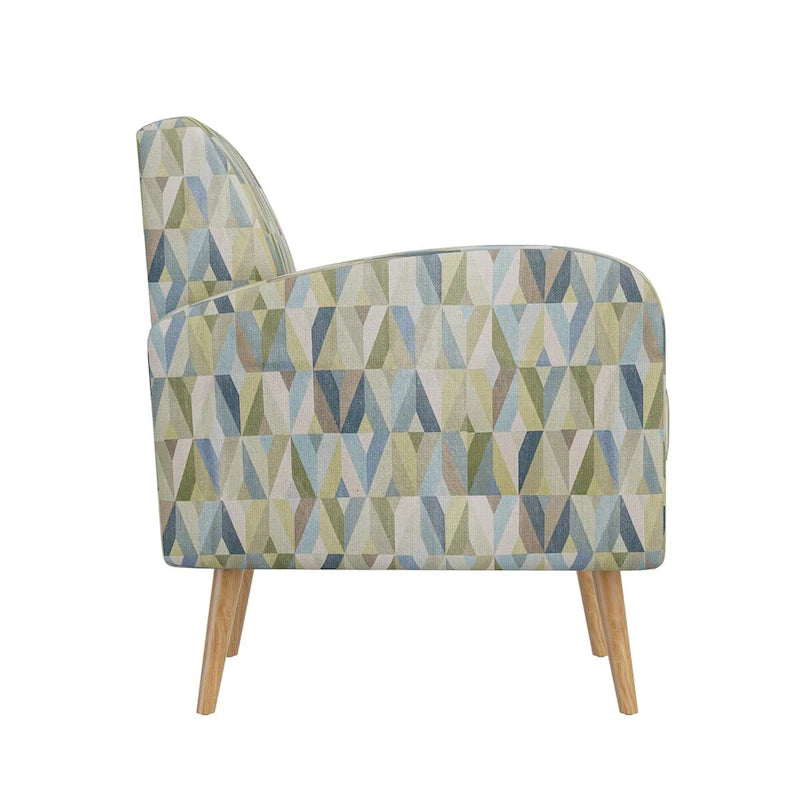 Mindy Mid-Century Modern Small Space Accent Armchair